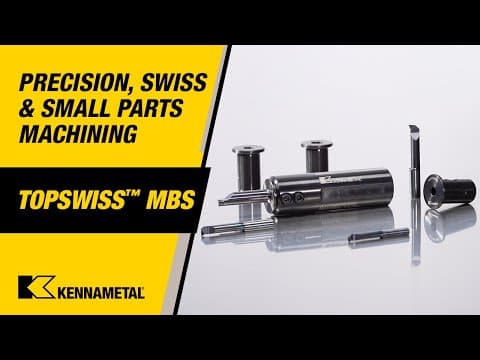 Precision, Swiss and Small Parts Machining - TopSwiss™ MBS
