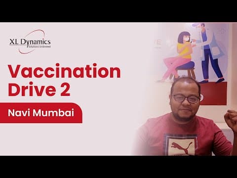 Moments from our Vaccination Drive at Navi Mumbai