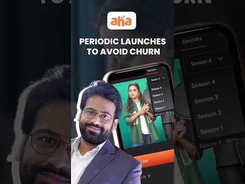 How does aha ensure viewers stick around long-term?