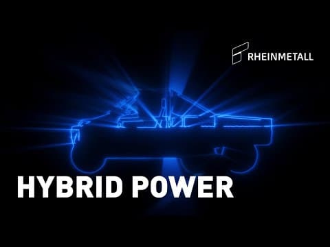 Rheinmetall presents new hybrid vehicle family Ermine at Eurosatory 2024