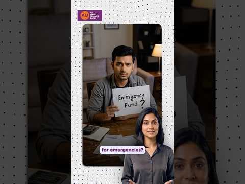 Why is an Emergency Fund important | AU Small Finance Bank #emergencyfund #moneymanagement #moneytip