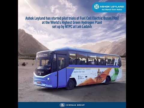 Ashok Leyland | Pioneering green mobility at new heights!