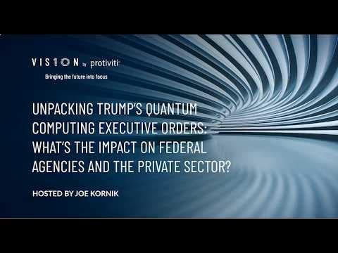 Unpacking Trump’s quantum computing executive order: What’s the impact?