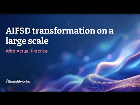 AI-first software delivery transformation in a large scale: real-world lessons