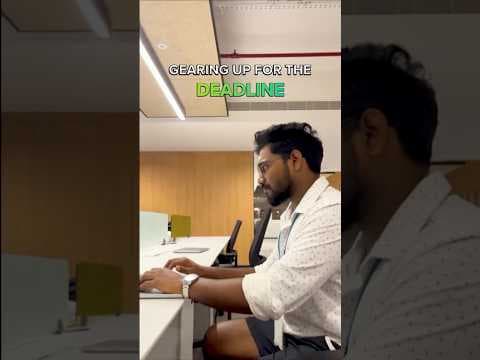 Work desk now, running track next. 🏃💼 #SOWR2025 #ReinventYourWorld #WiproShorts