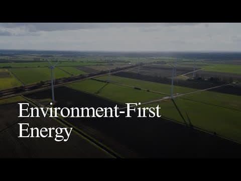 An environment-first approach to energy infrastructure
