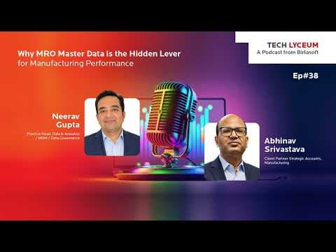 Why MRO Master Data is the Hidden Lever for Manufacturing Performance