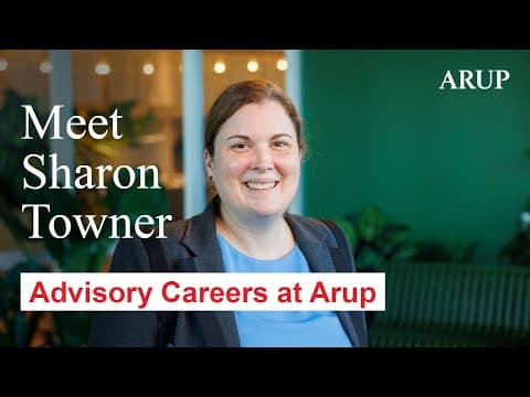 Advisory careers at Arup in the Asia Pacific: meet Sharon Towner