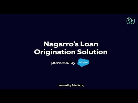 Nagarro's Loan Origination Solution powered by Salesforce