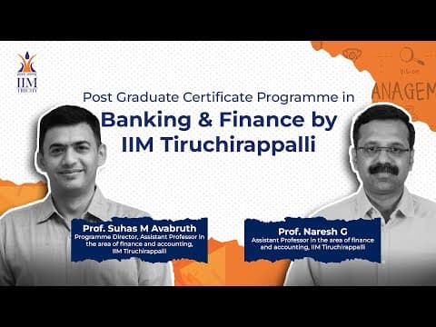 The Future of Banking Leadership | IIM Trichy PGCPBF Facilitators Insights