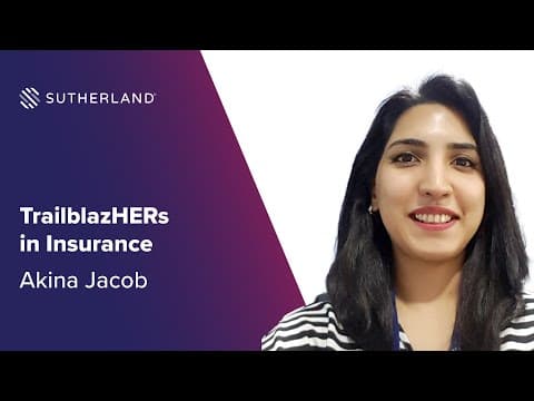 TrailblazHERs in Insurance: Akina Jacob