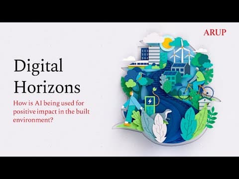 Digital Horizons: How is AI being used for positive impact in the built environment?