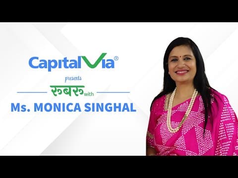 #CapitalVia presents Rubaru with Ms. Monica Singhal