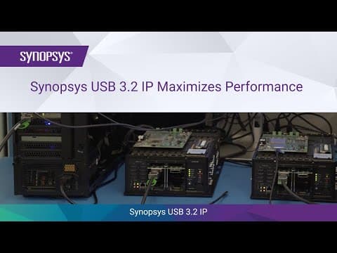 Synopsys USB 3.2 IP Maximizes Performance | Synopsys