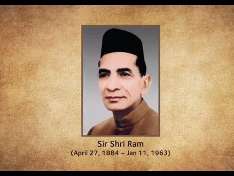 A Film on Sir Shri Ram