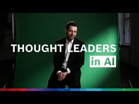 Thought leaders in AI: Zico Kolter | Presented by Bosch