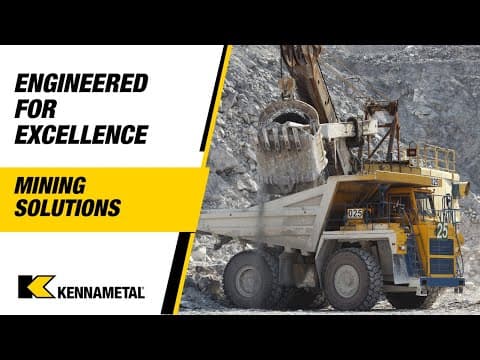 Kennametal Solutions – Engineered to Mine Smarter