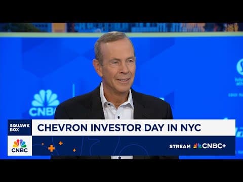 Chevron Investor Day 2025 Highlights with CEO Mike Wirth on CNBC ‘Squawk Box’