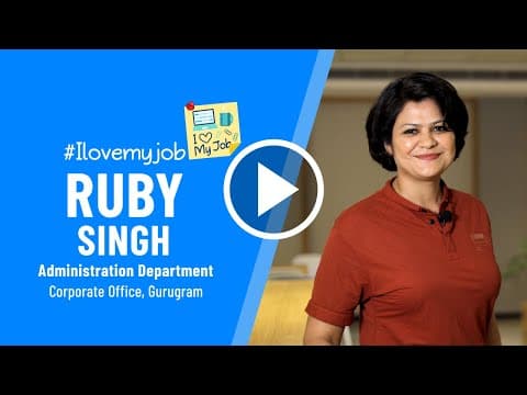 I love my job - Ruby Singh