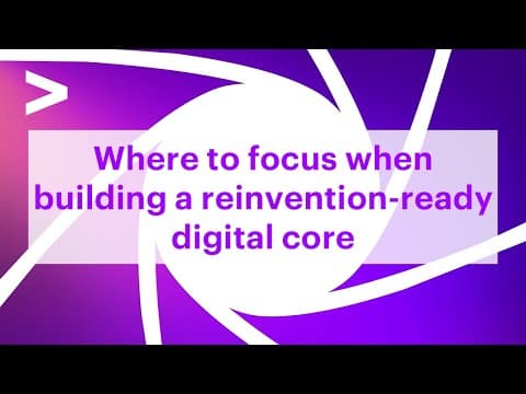 Where to start your digital core transformation​
