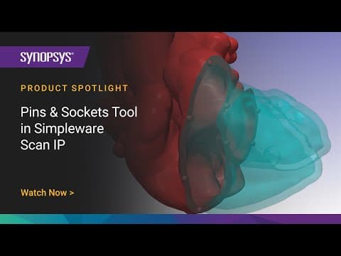 Pins & Sockets Tool in Simpleware ScanIP | Synopsys
