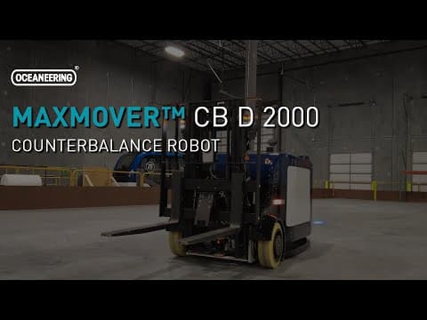 MaxMover™ CB D 2000 - Counterbalance Robot | Oceaneering Mobile Robotics (OMR)