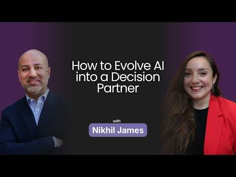 How to evolve AI into a decision partner