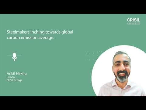 Steelmakers inching towards global carbon emission average