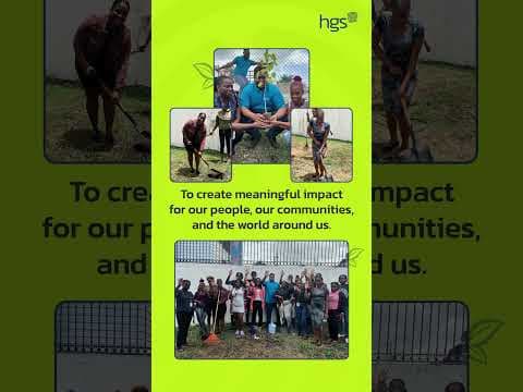 A Greener Tomorrow Starts Today | #WorkToGive with HGS.