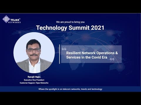 Technology Summit 2021: Resilient Network Operations and Services in the Covid Era