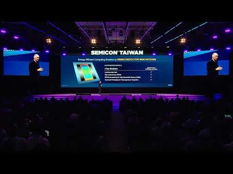 President and CEO Gary Dickerson at SEMICON Taiwan 2024