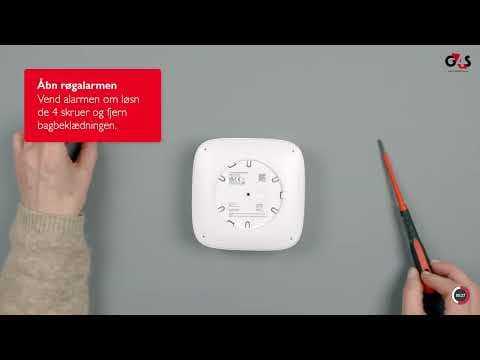 SHIELDalarm battery change: smoke alarm