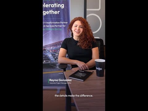 Brillio Pit Crew #2 – Reyna González, Associate Project Manager, Brillio