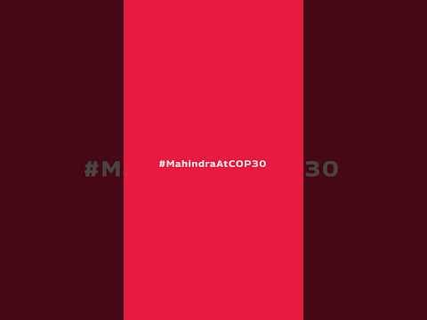 #MahindraAtCOP30