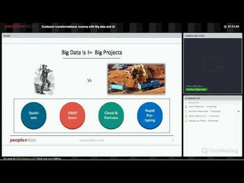 Webinar – Customer Transformational Journey on Big Data and AI