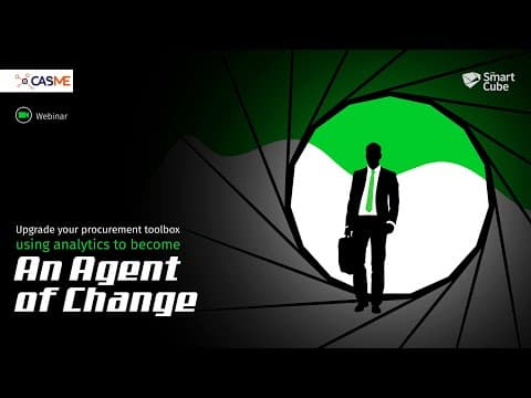 Using Procurement Analytics To Become An Agent Of Change