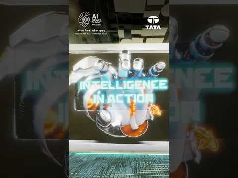 The future of AI is unfolding at the Tata AI Pavilion, today.