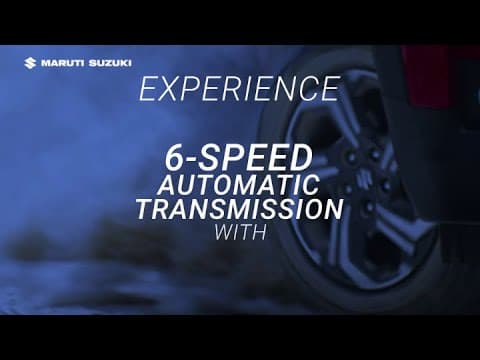 Experience 6-Speed Automatic Transmission with Paddle Shifters