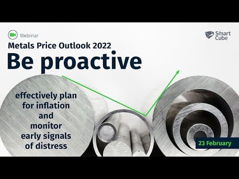 Webinar: Commodity in focus - Metals price outlook 2022