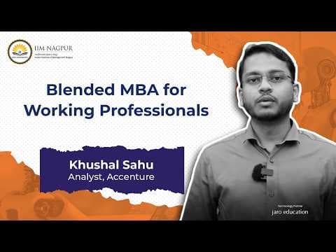 IIM Nagpur Testimonial | Career Growth Without Leaving Job