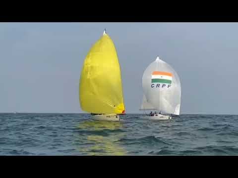 CRPF Yachting Team clinched silver at Unifi Capital J80 Regatta May 12–16