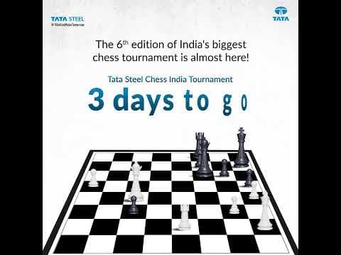 Tata Steel | Tata Steel Chess India | 3 days to go