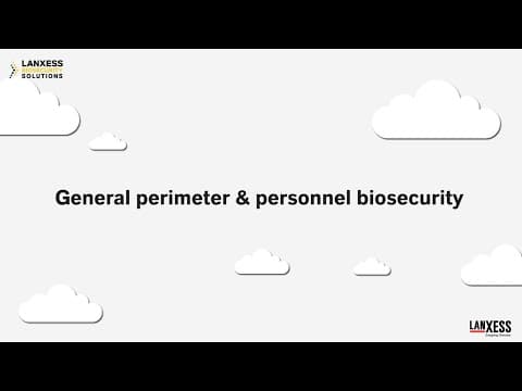 General perimeter & personnel biosecurity
