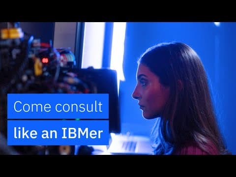 Consult like an IBMer
