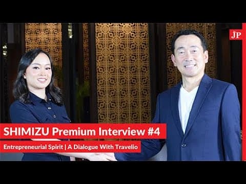 SHIMIZU Premium Interview #4 – Travelio and Shimizu Corporation