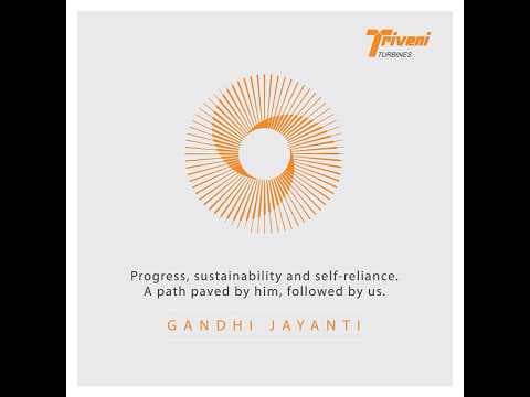 Happy Gandhi Jayanti from Triveni Turbines