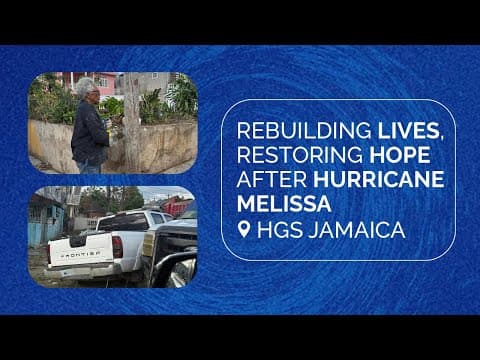 Rebuilding With Care and Courage | Hurricane Melissa Support