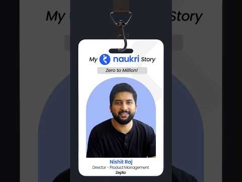 How I hit 1M users in 7 days at Zepto | My Naukri Story Ep 12 