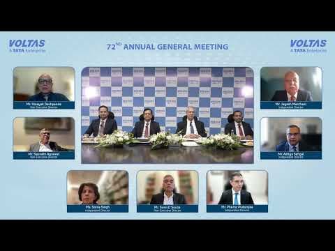Voltas 72nd Annual General Meeting