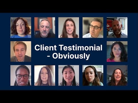 Client Testimonial- Obviously